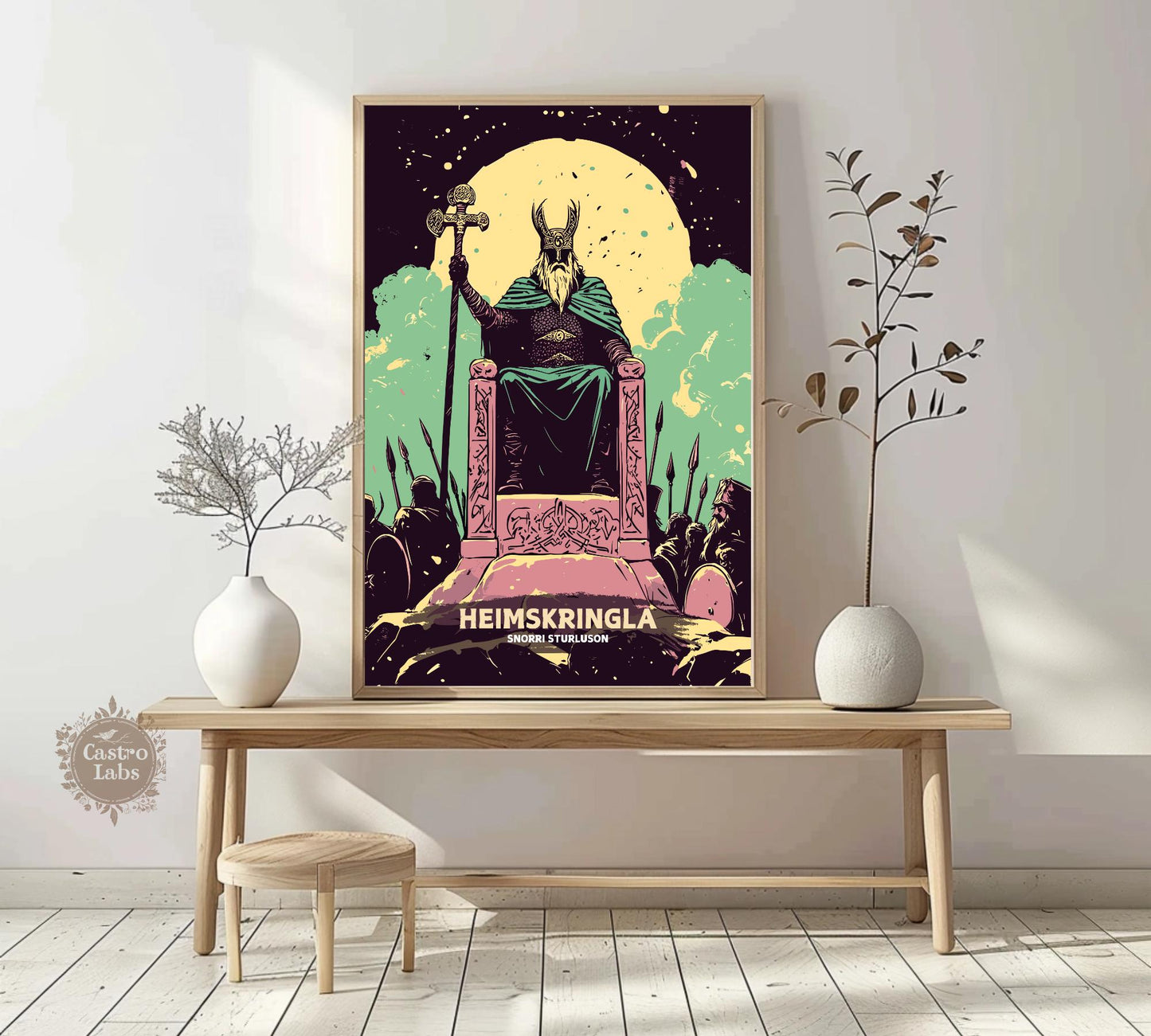 Heimskringla, Norse Folklore Artwork