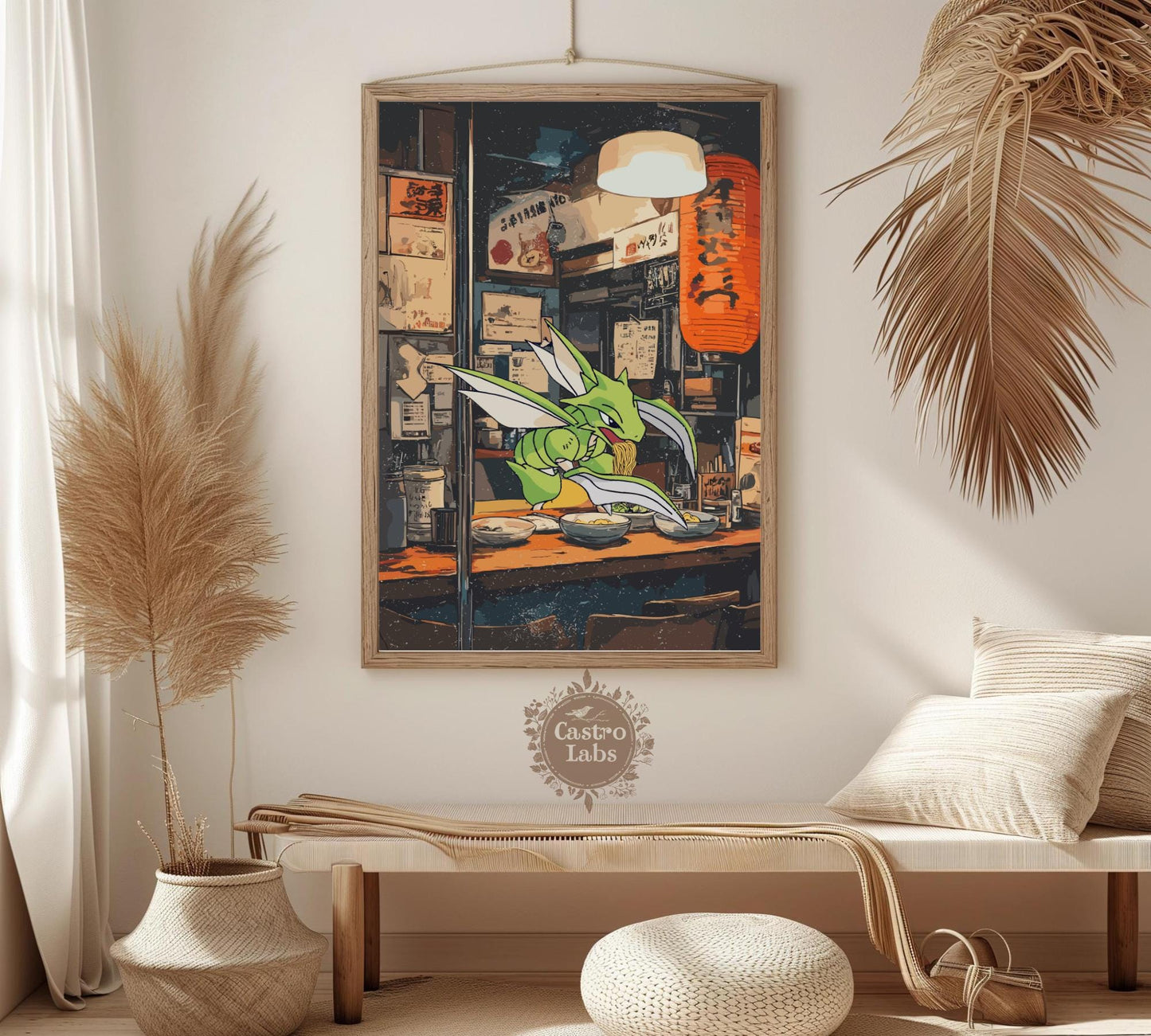 Scyther Ramen Series Poster