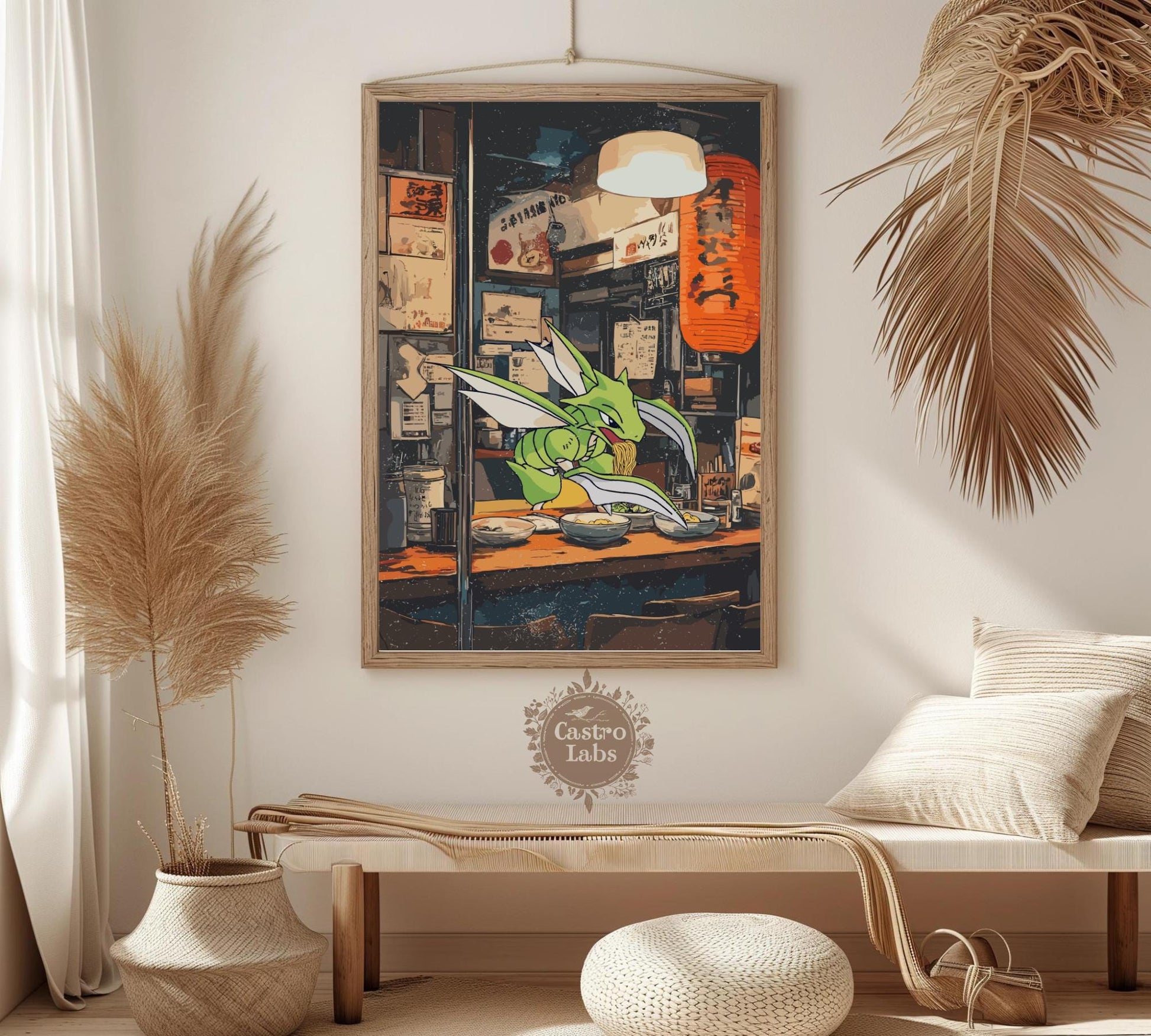 Scyther Ramen Series Poster