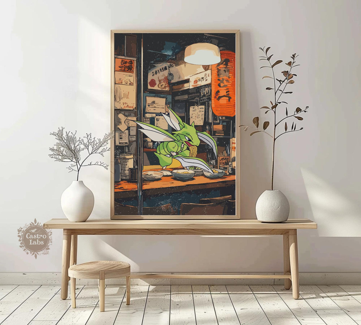 Scyther Ramen Series Poster
