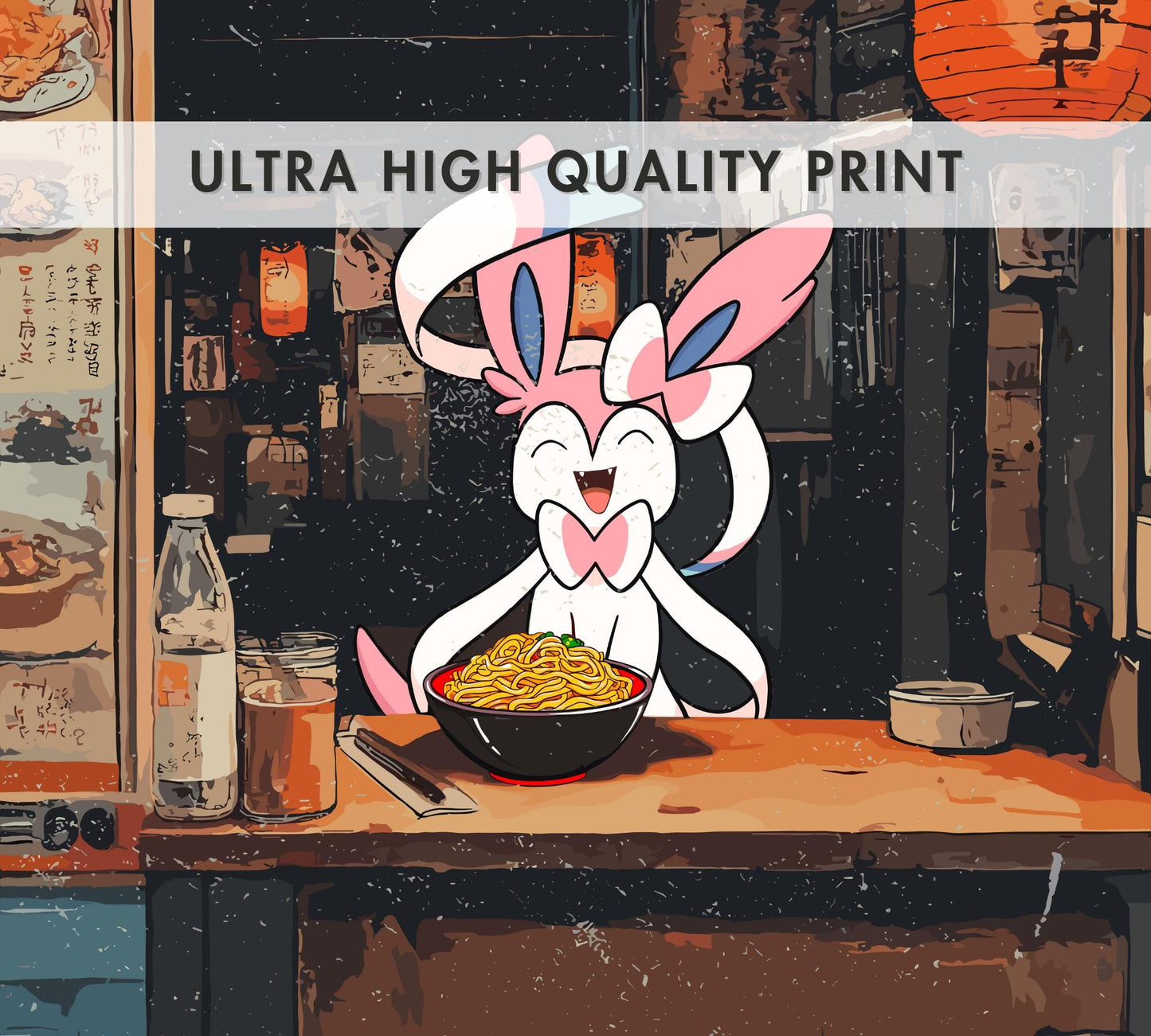 Sylveon Ramen Series Poster