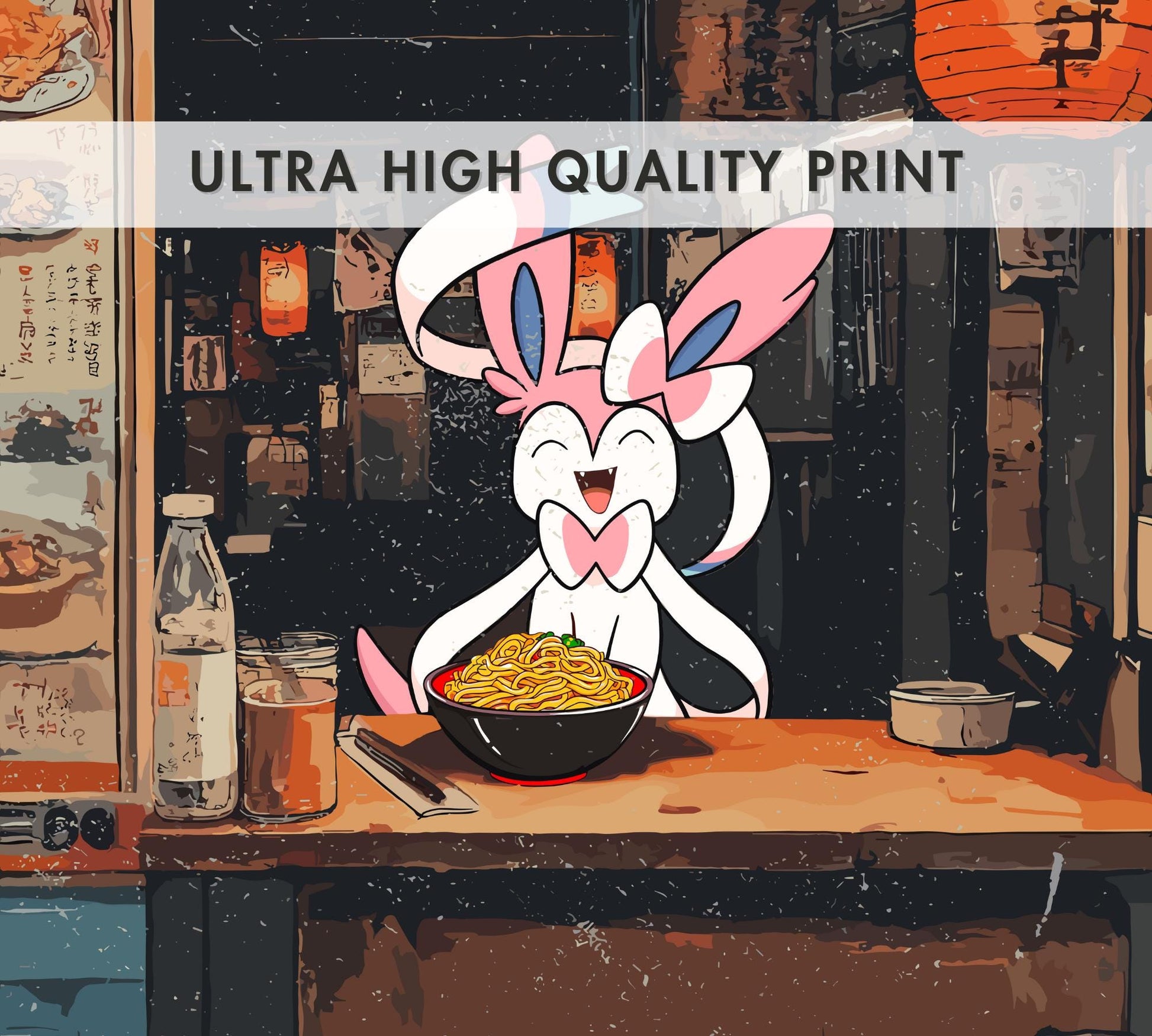 Sylveon Ramen Series Poster