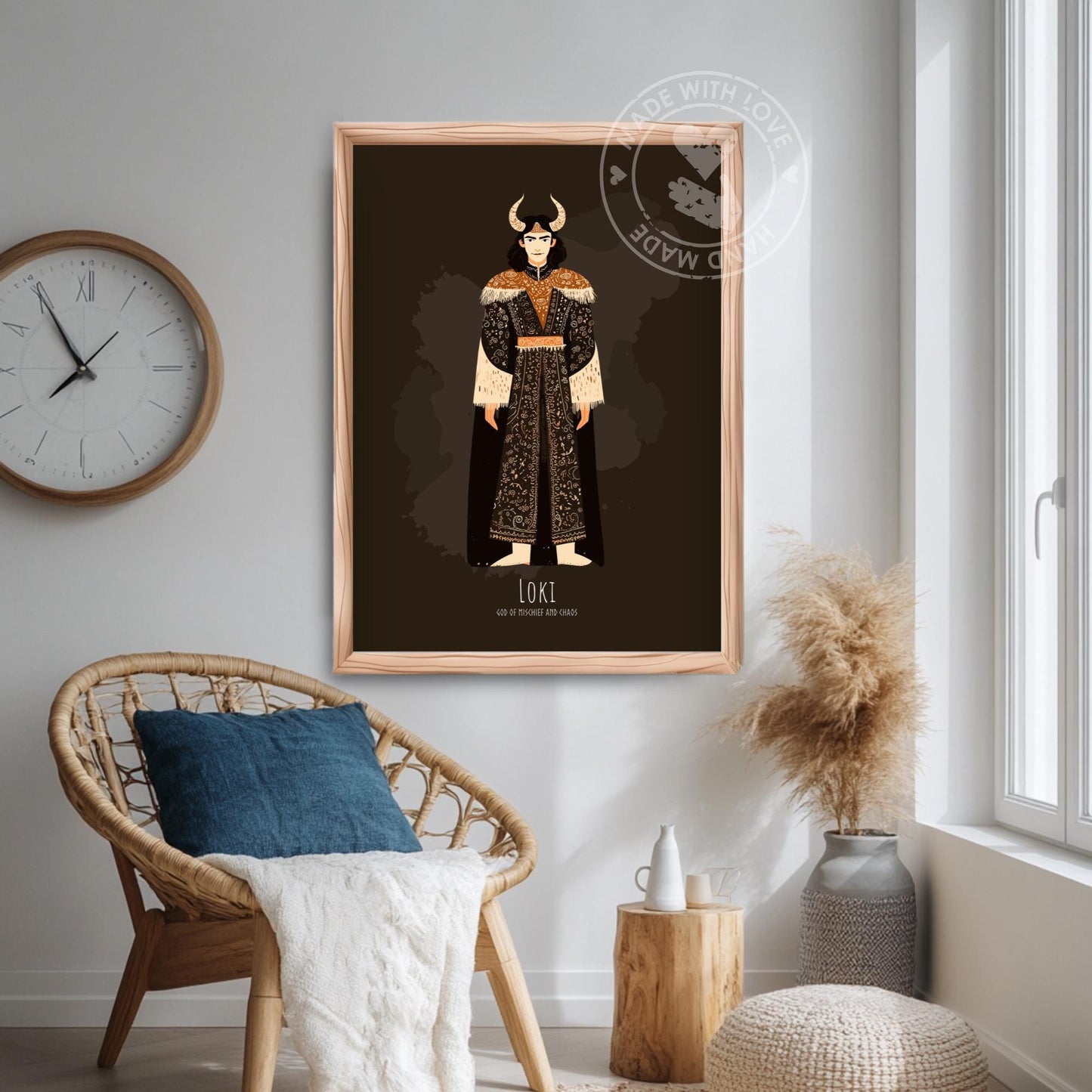 Loki God Poster