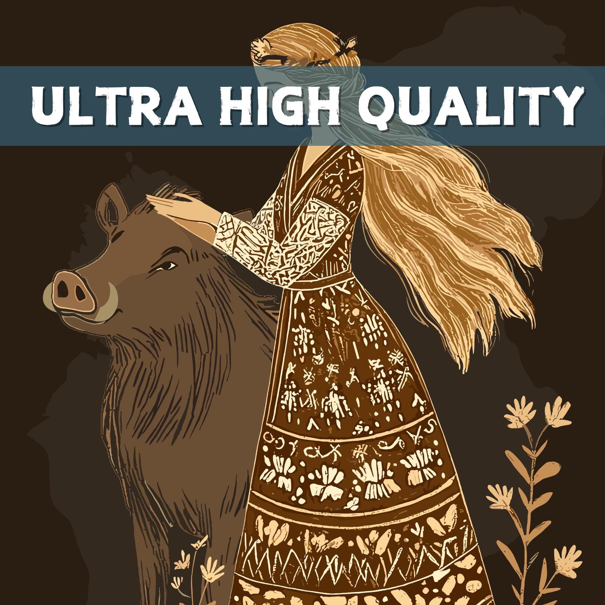 Freyja Goddess Poster