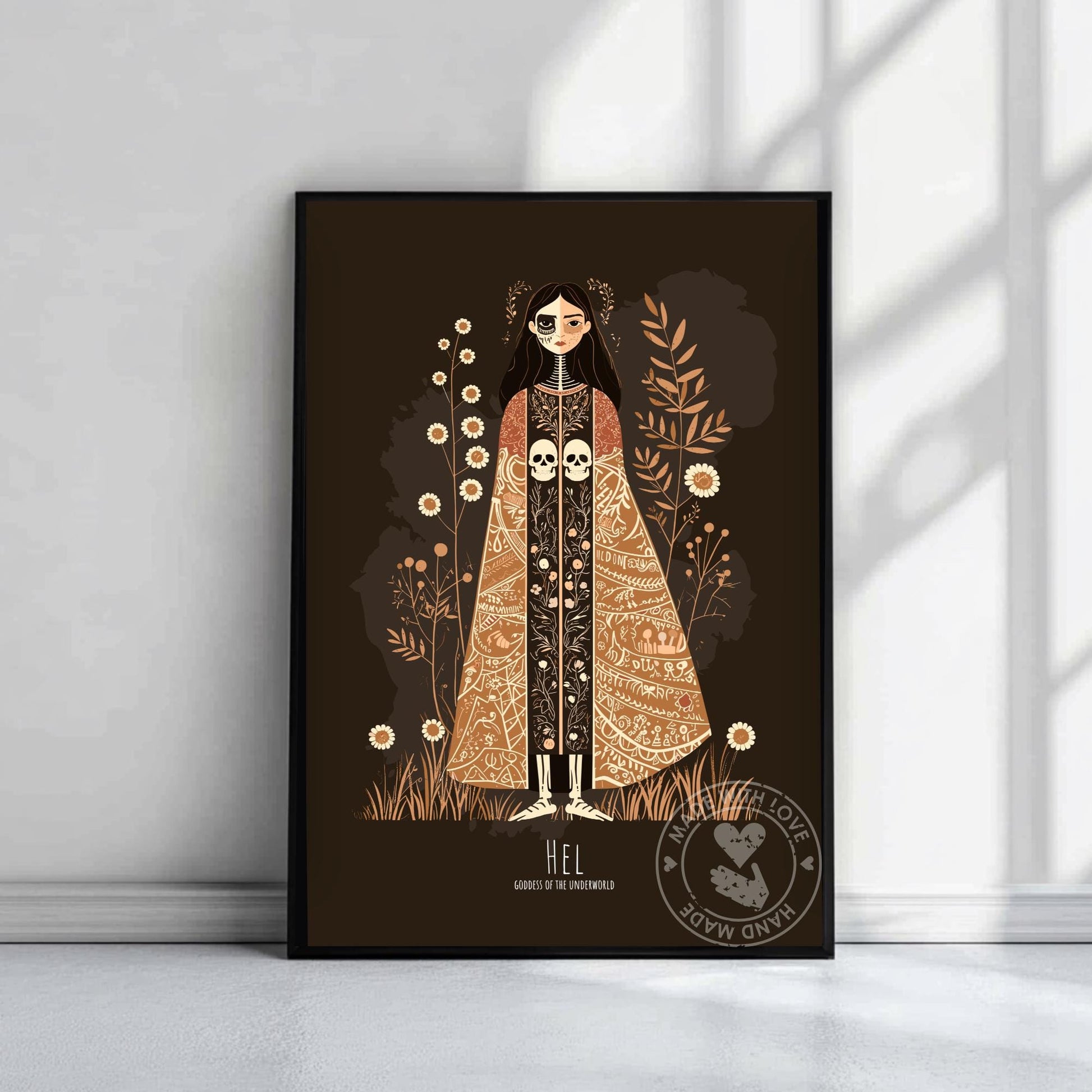 Hel Goddess Poster Art
