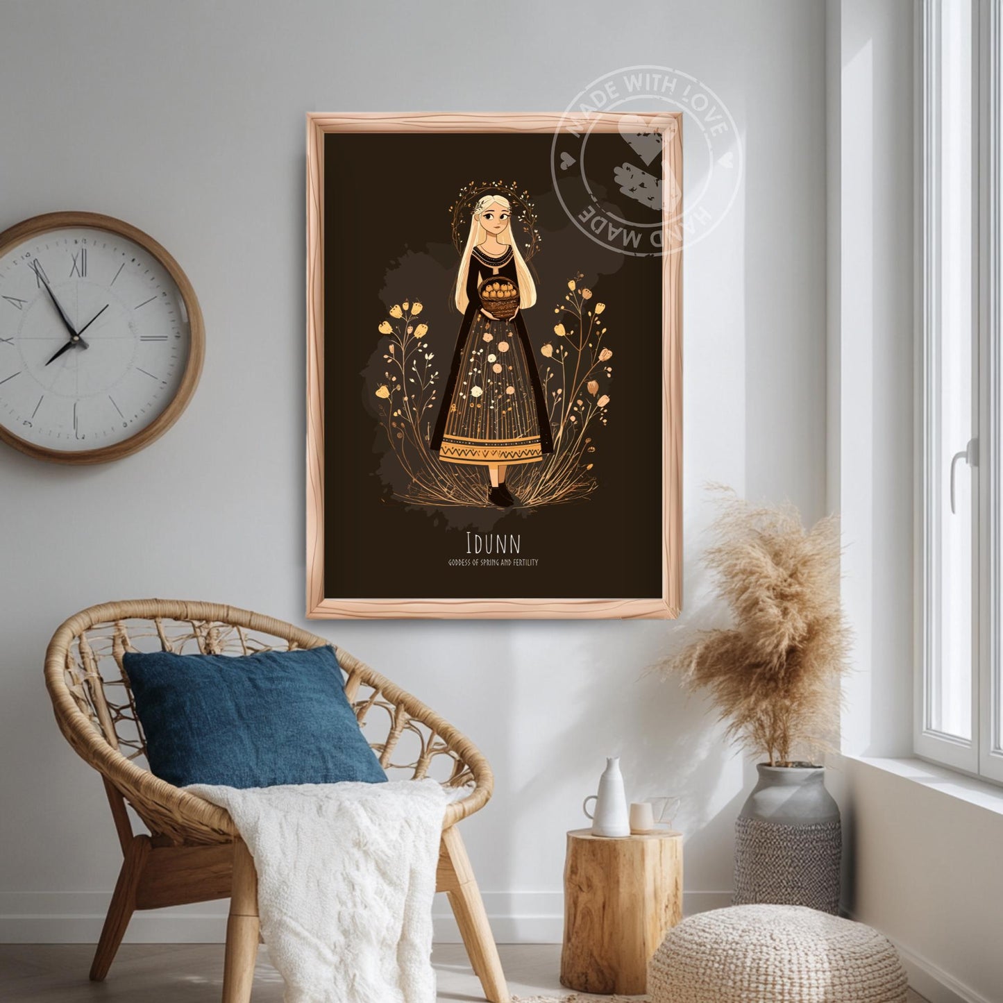 Idunn Goddess Poster