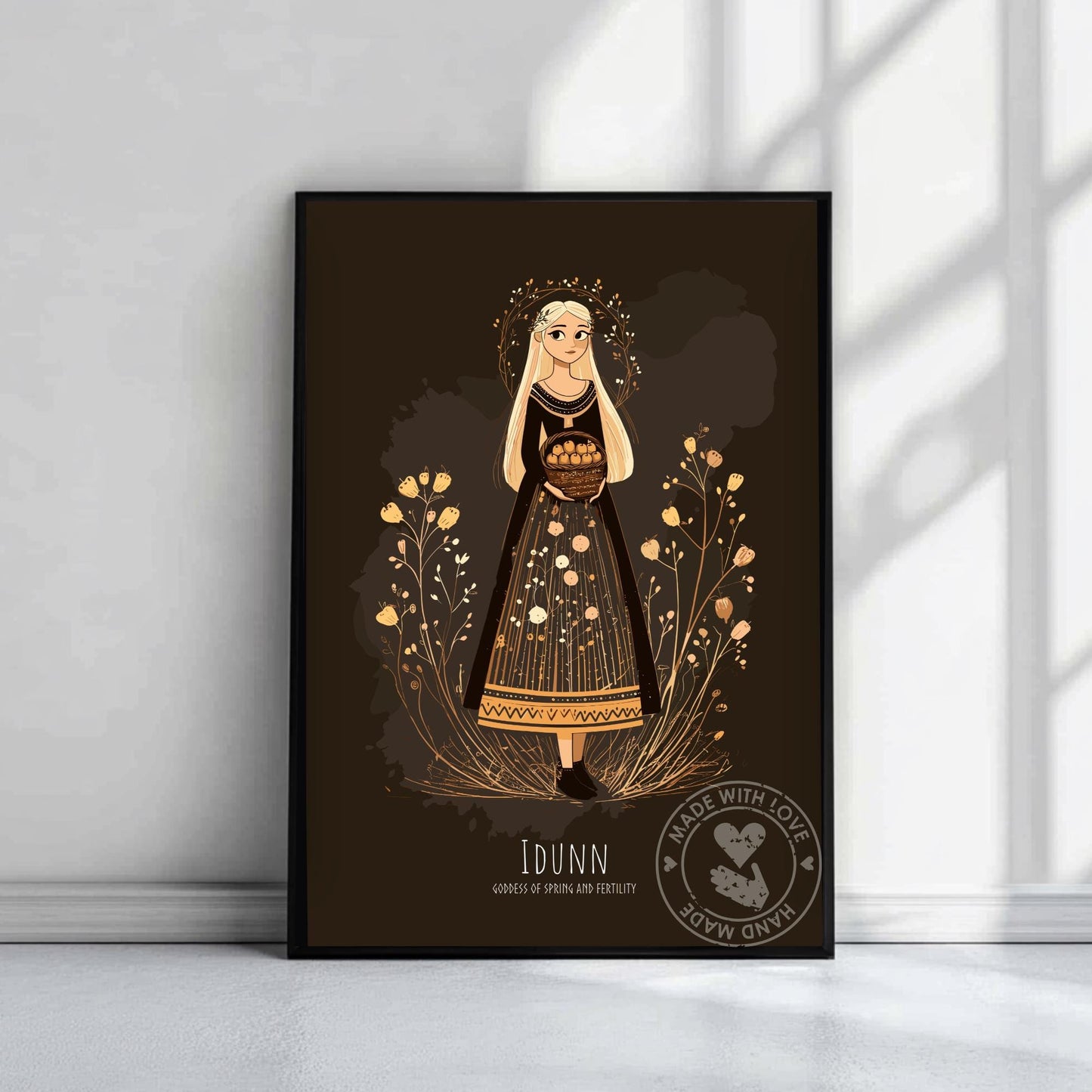 Idunn Goddess Poster