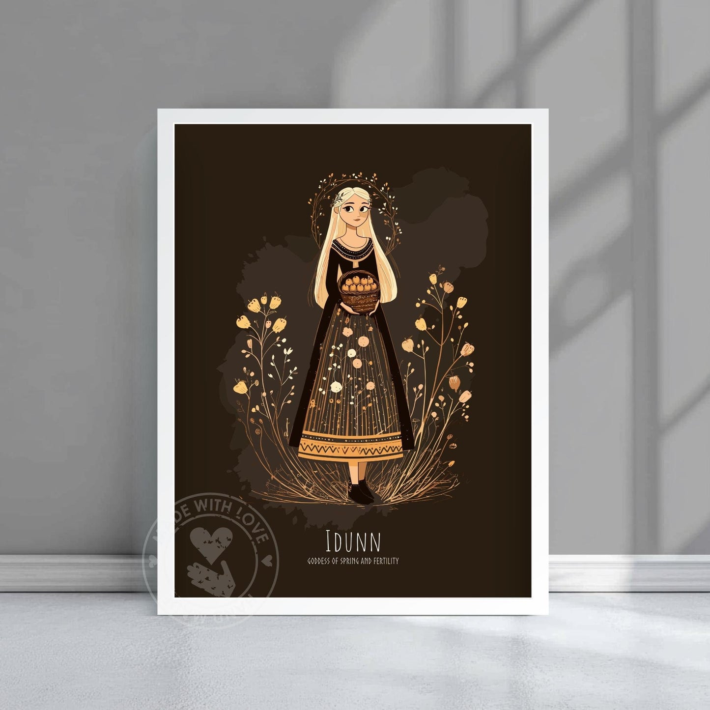 Idunn Goddess Poster