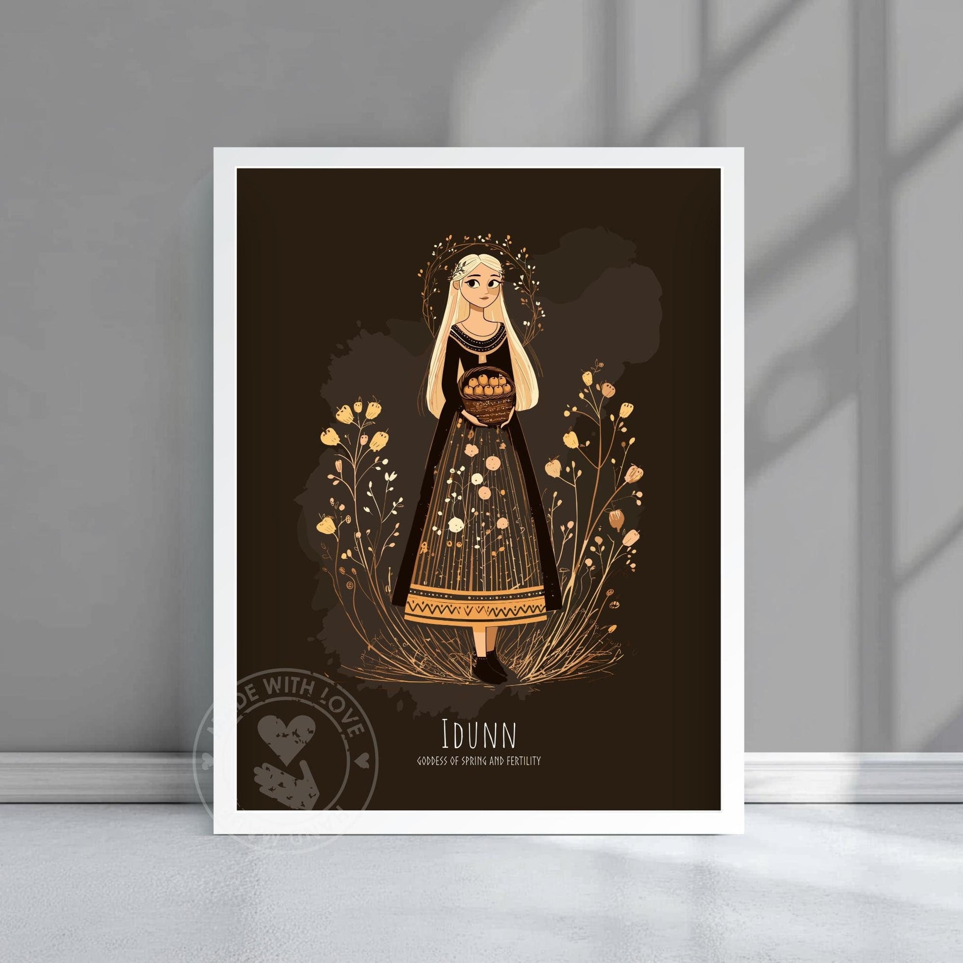 Idunn Goddess Poster