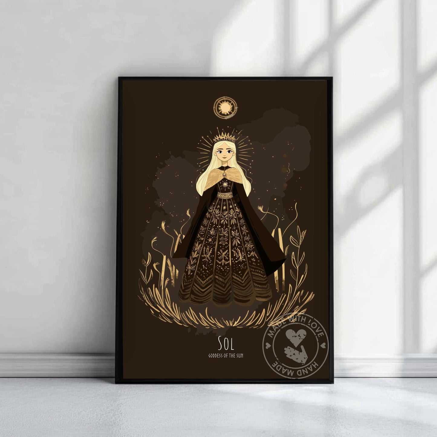 Goddess Sol Poster