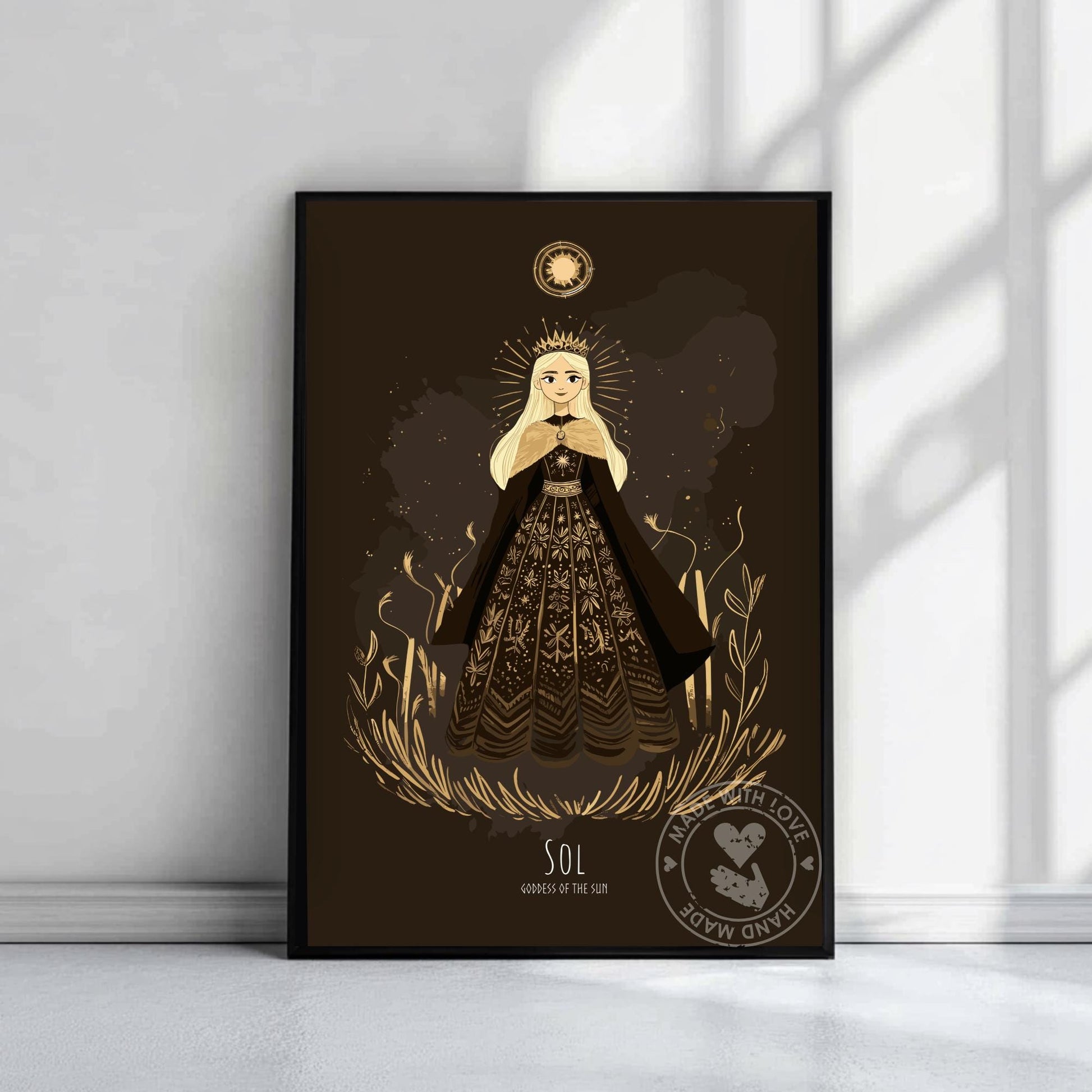 Goddess Sol Poster