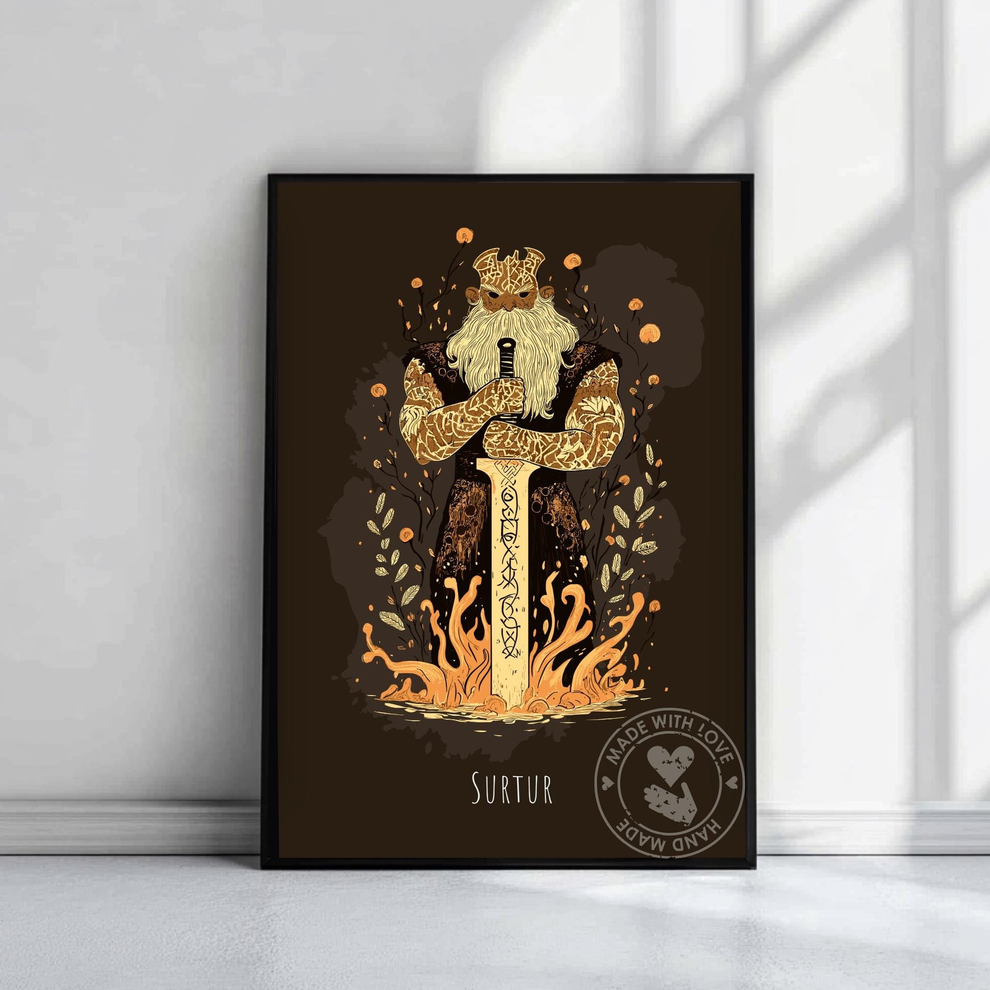 Norse god Surtur