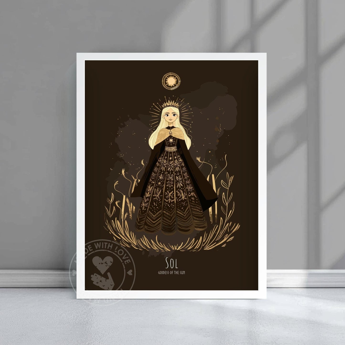 Goddess Sol Poster