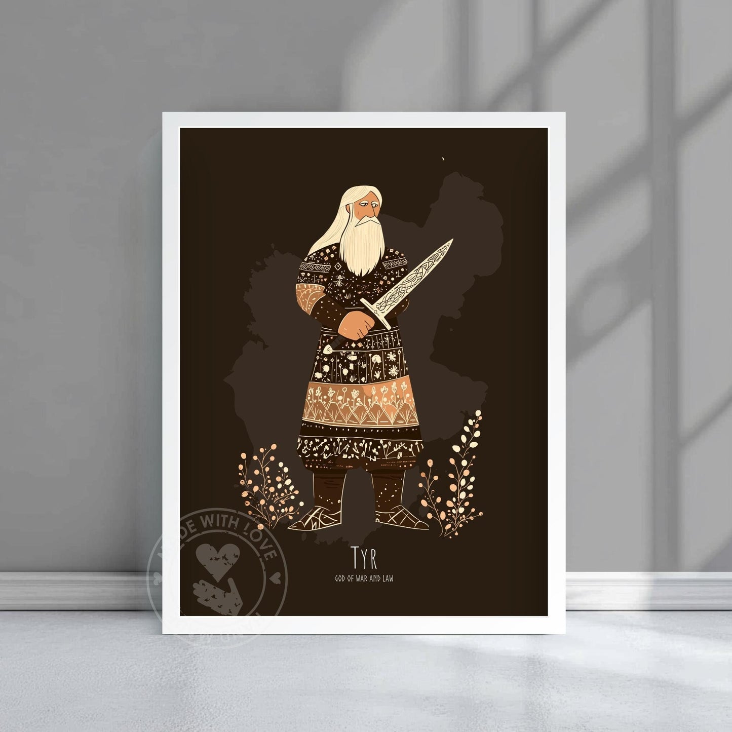 Tyr Norse God Poster