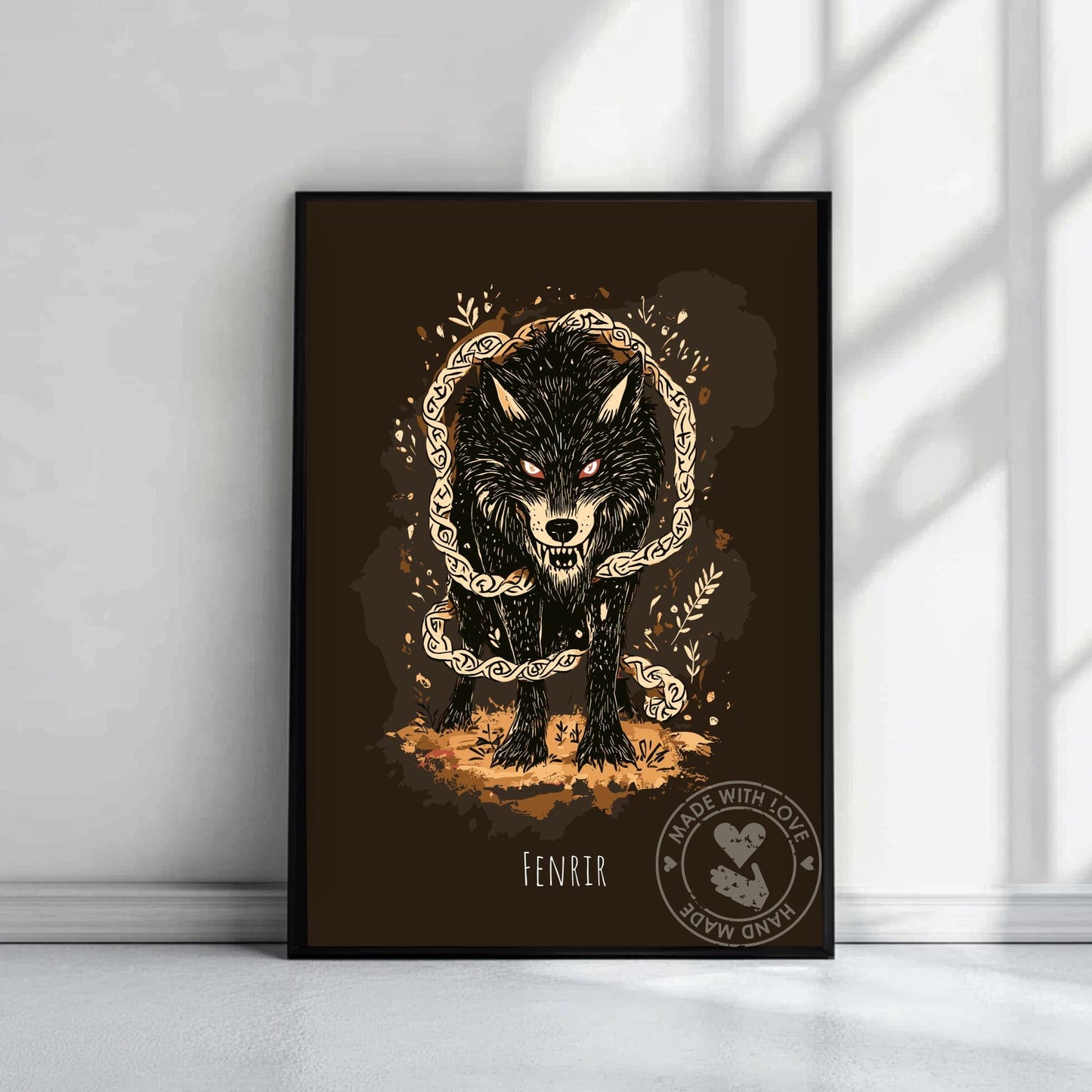Fenrir Wolf norse mythology