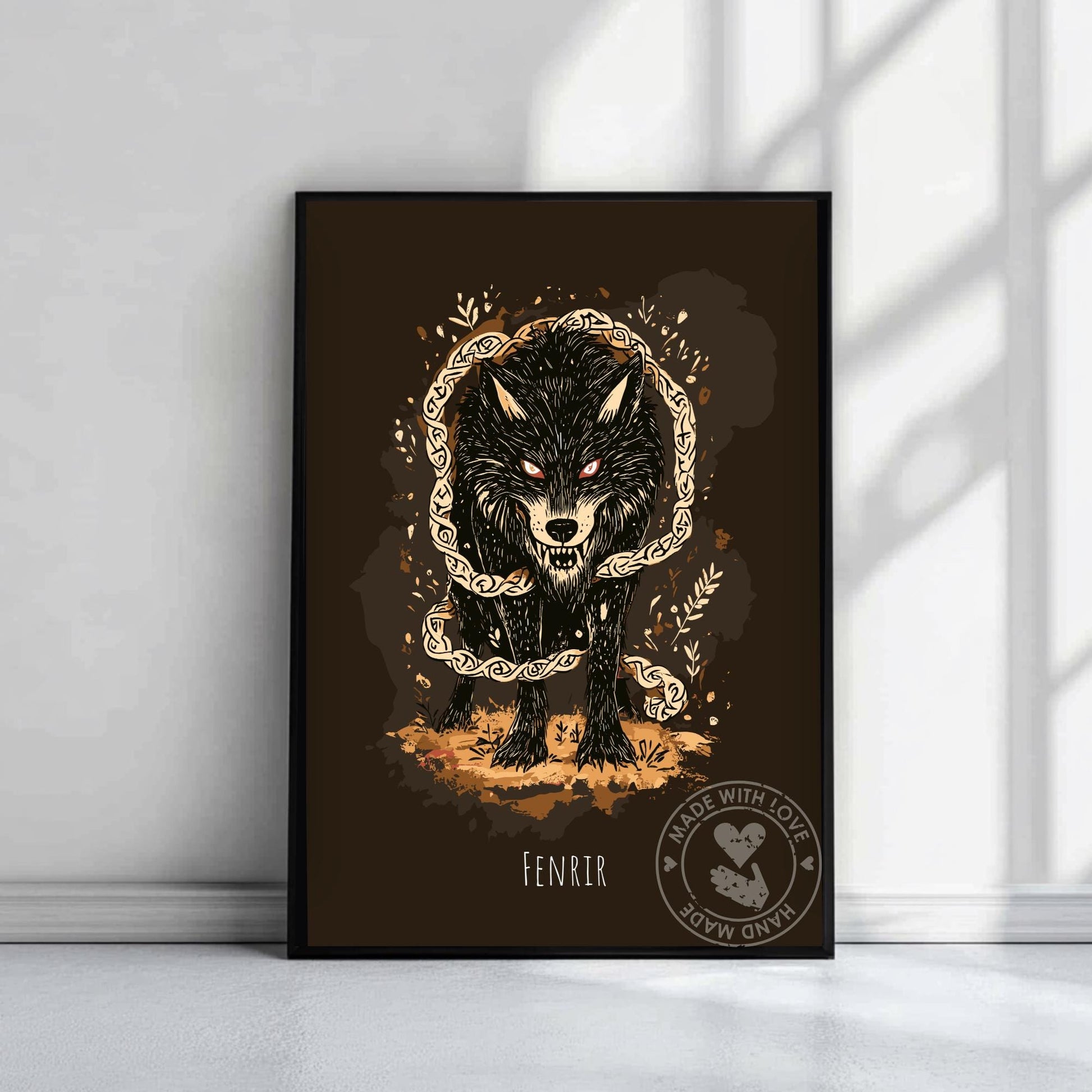 Fenrir Wolf norse mythology
