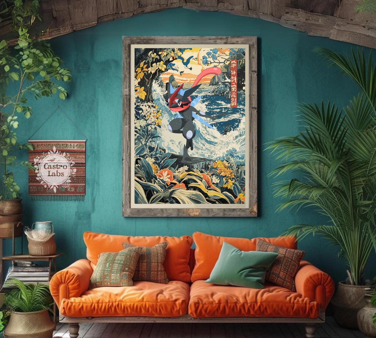 Shiny Greninja Poster
