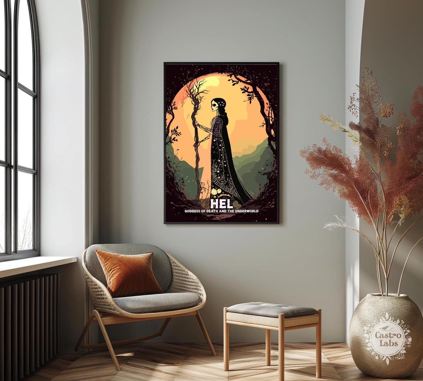 Hel Goddess Poster