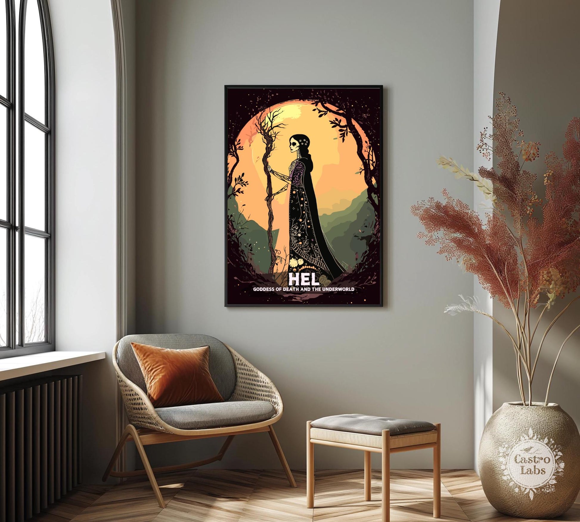 Hel Goddess Poster