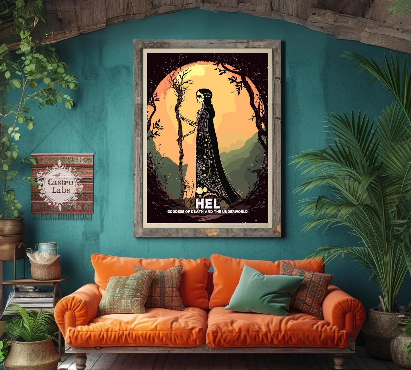 Hel Goddess Poster