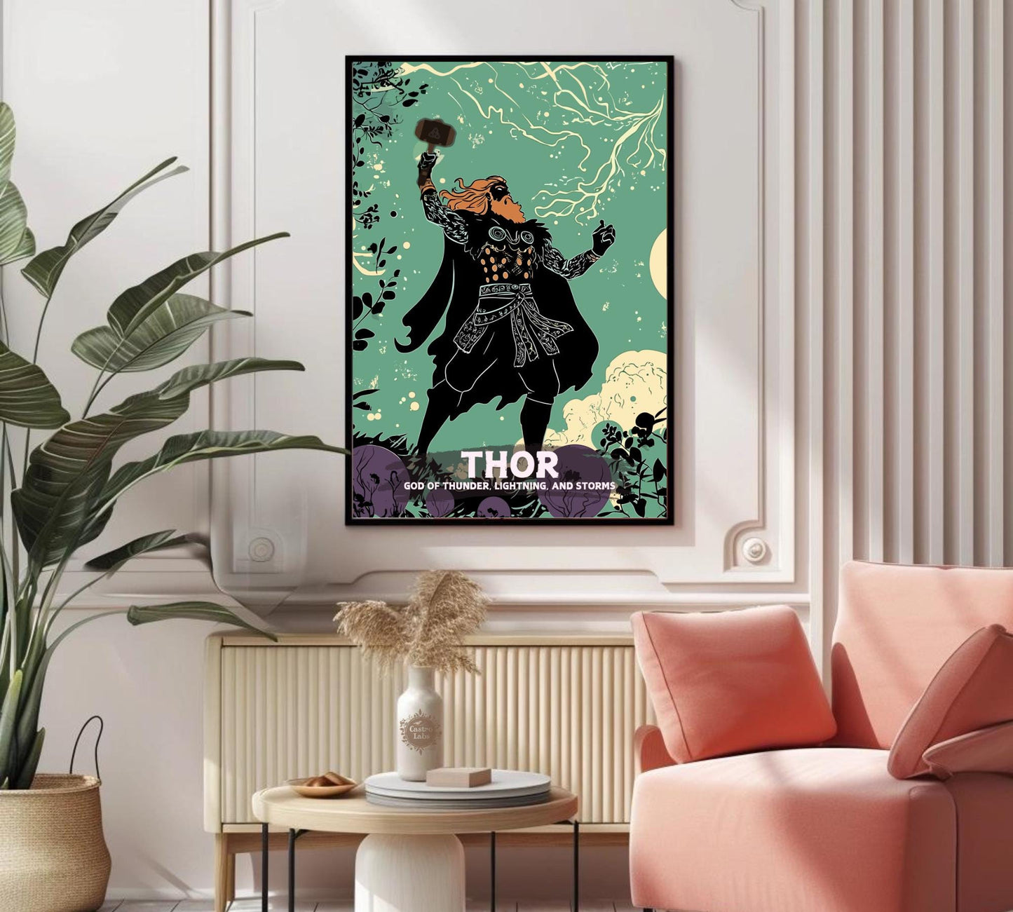 Thor God Poster
