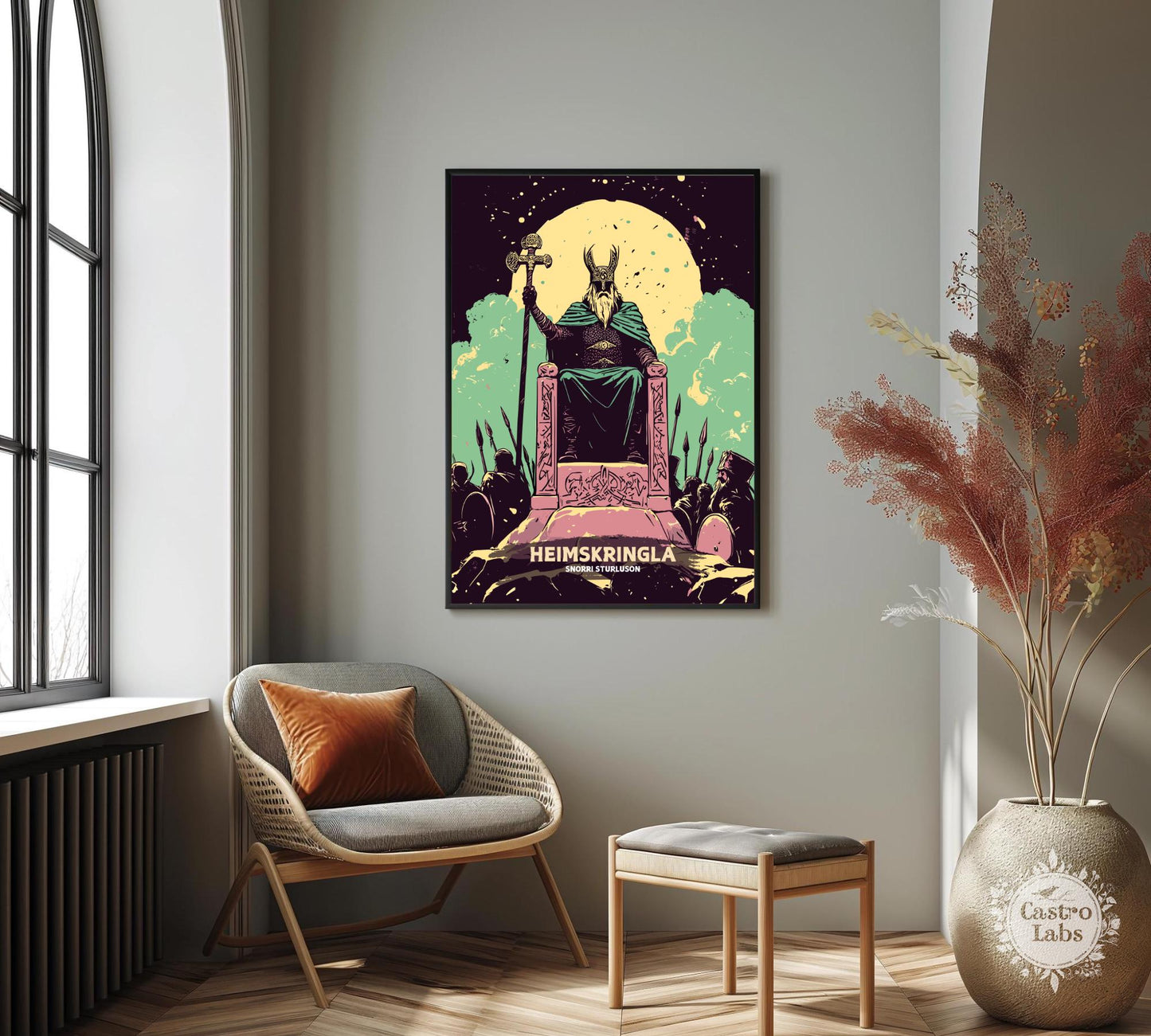 Heimskringla, Norse Folklore Artwork