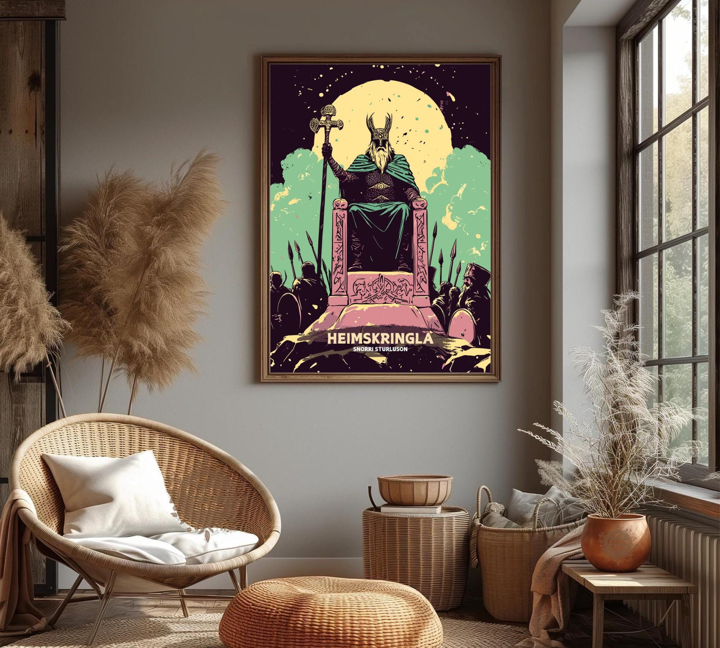 Heimskringla, Norse Folklore Artwork