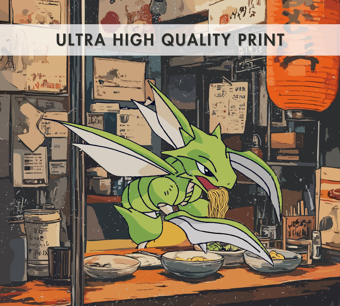 Scyther Ramen Series Poster
