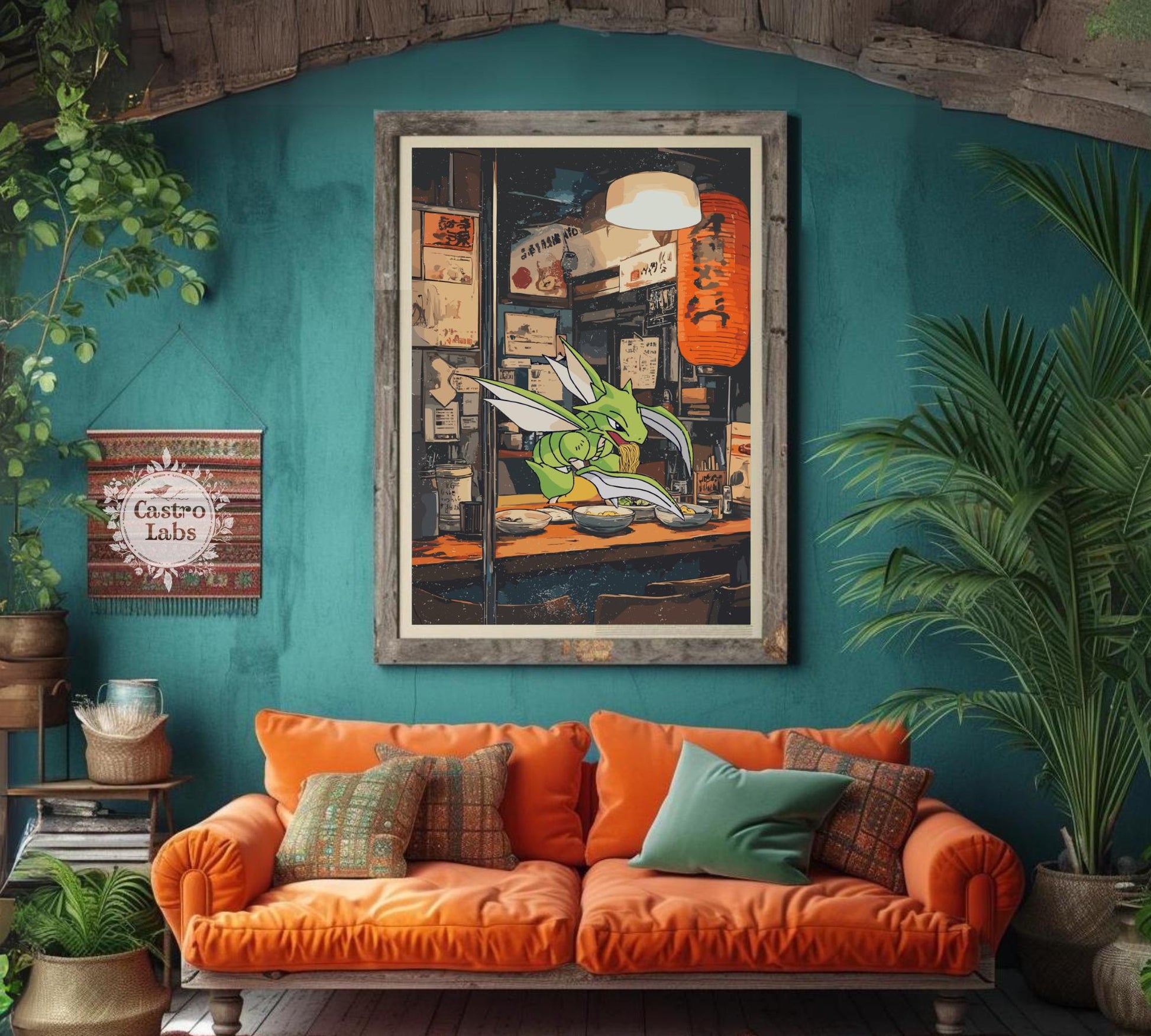 Scyther Ramen Series Poster