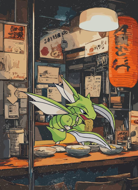 Scyther Ramen Series Poster