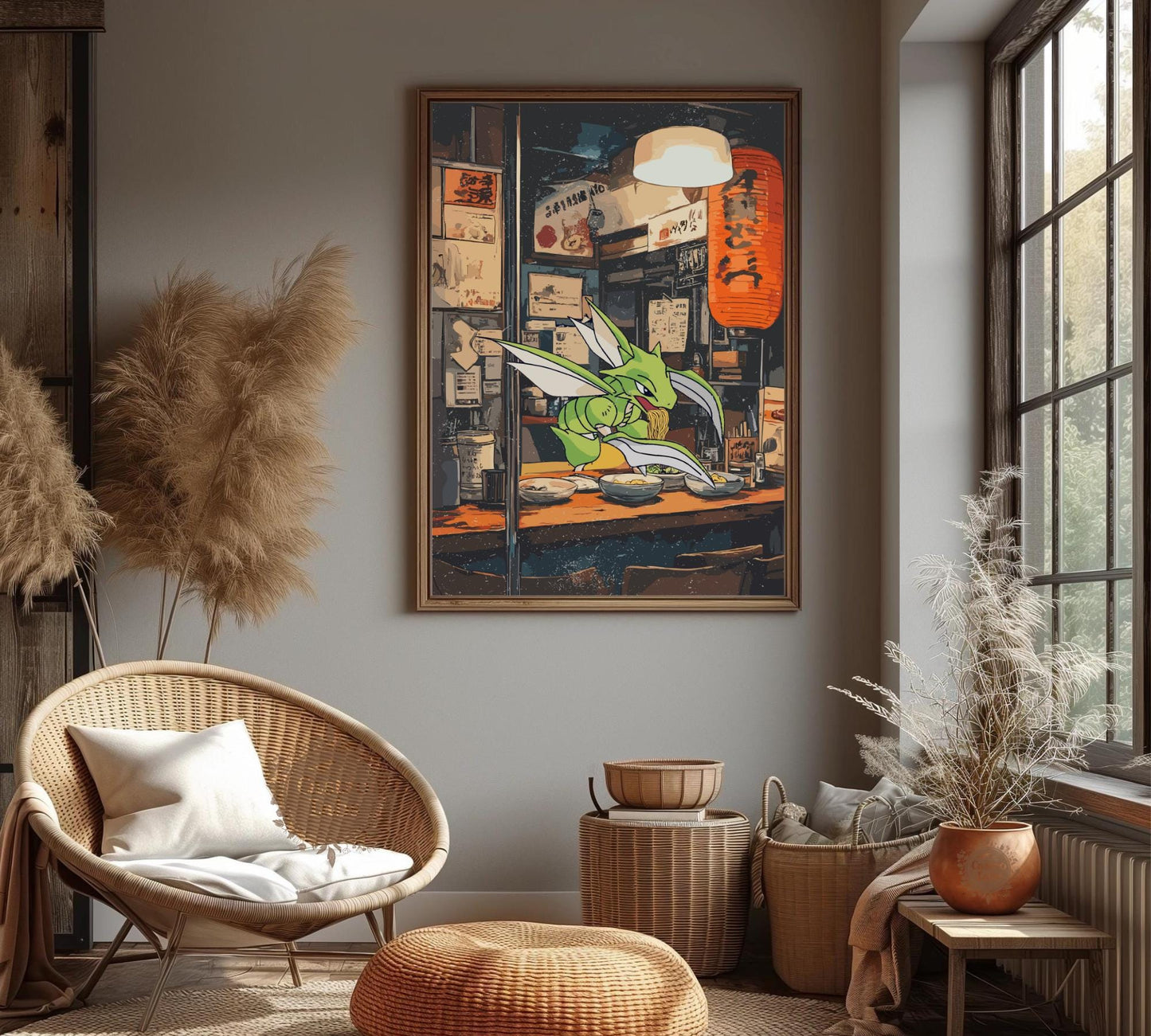 Scyther Ramen Series Poster