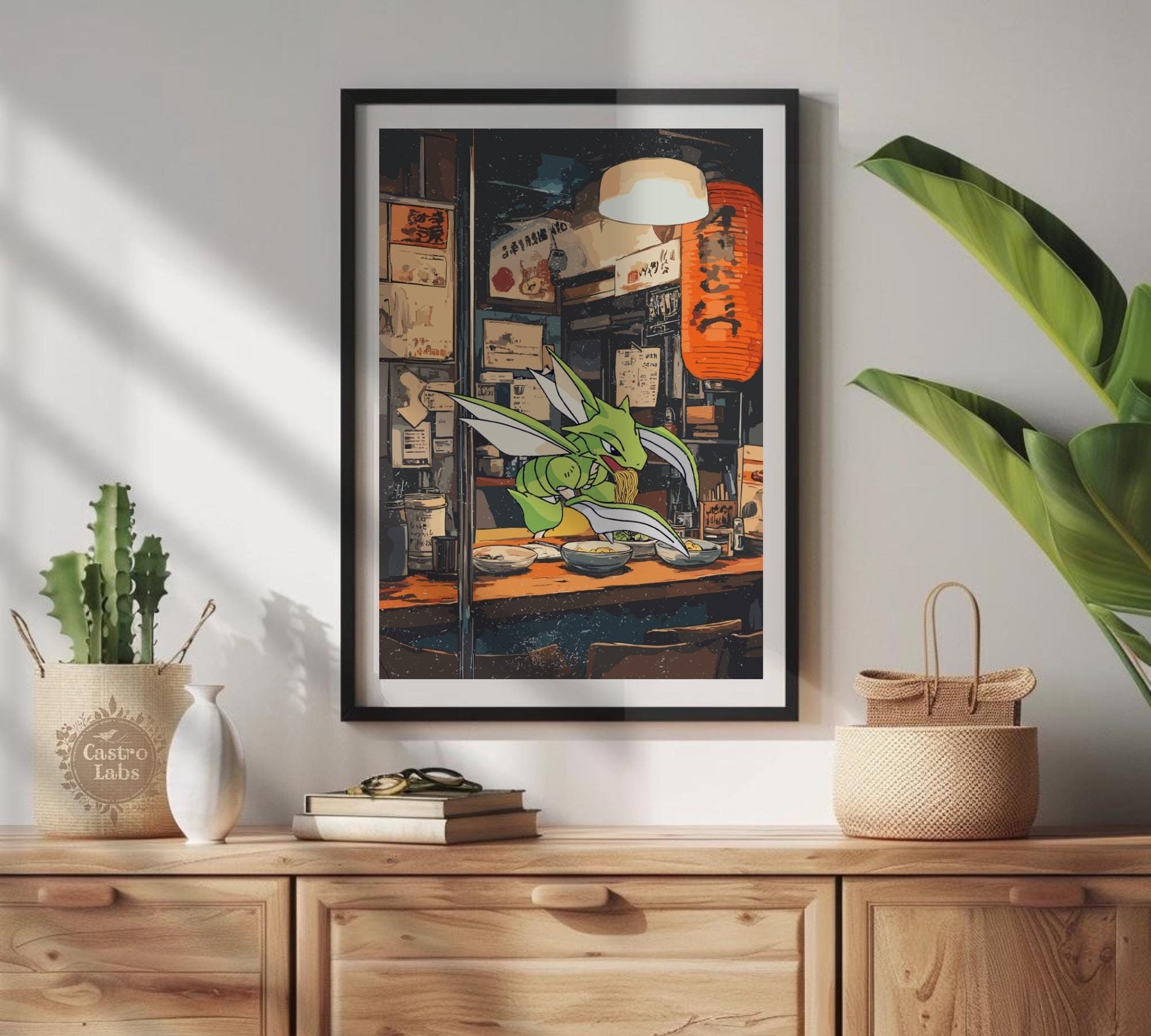 Scyther Ramen Series Poster