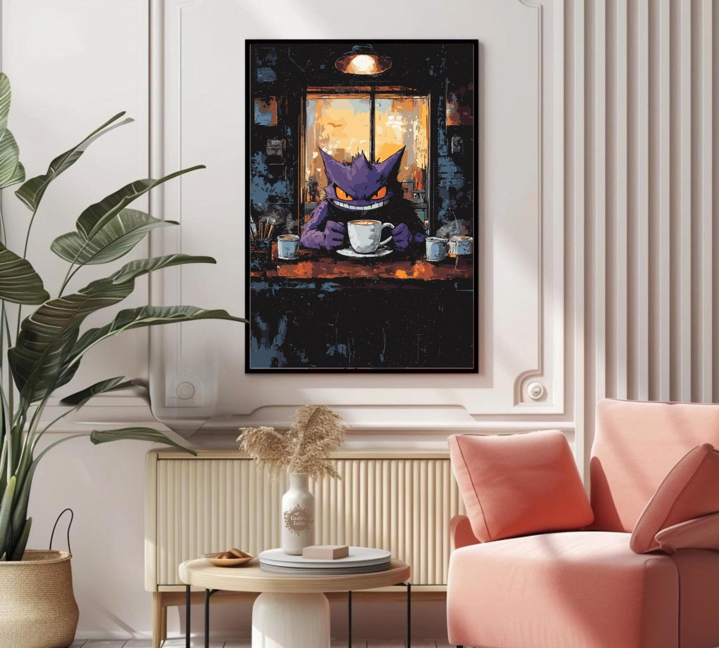 Gengar Coffee Break Series Poster