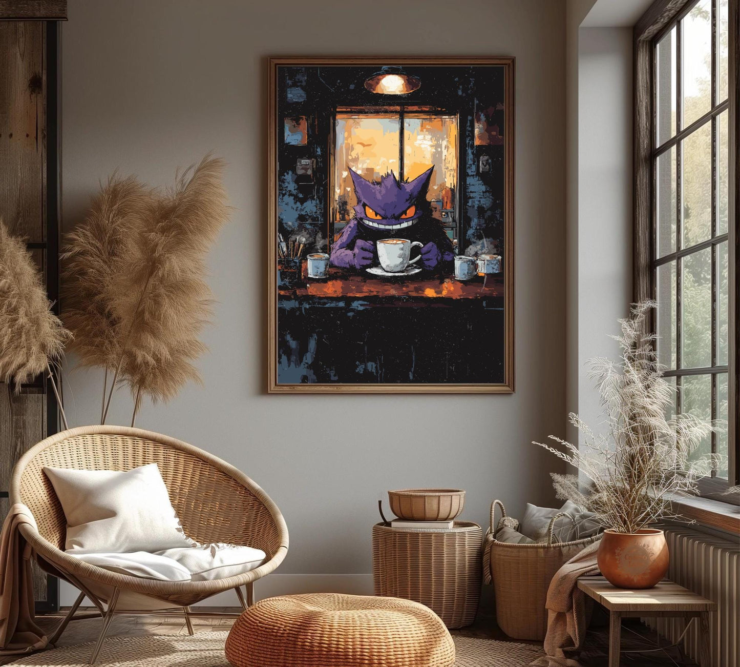 Gengar Coffee Break Series Poster