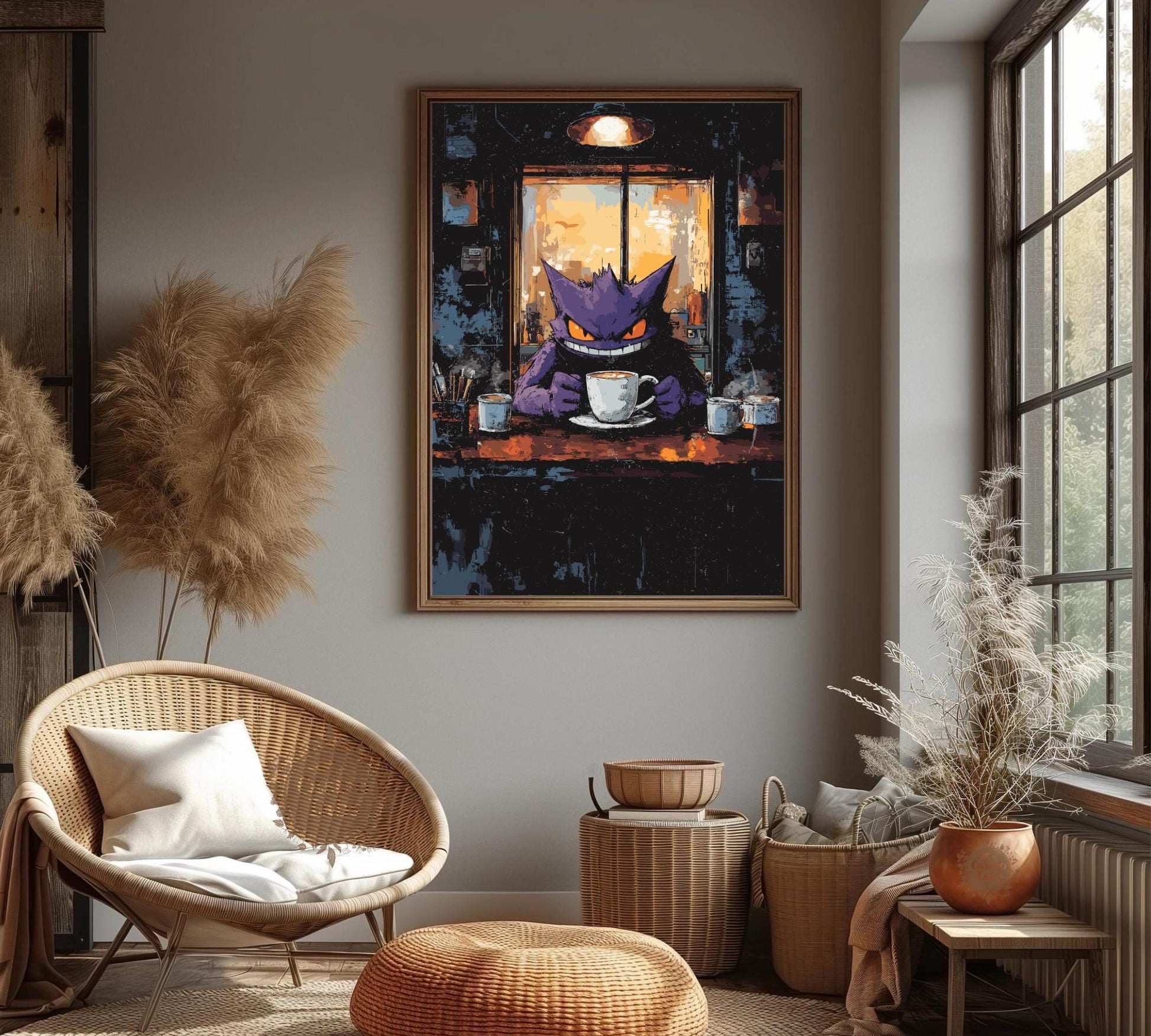 Gengar Coffee Break Series Poster