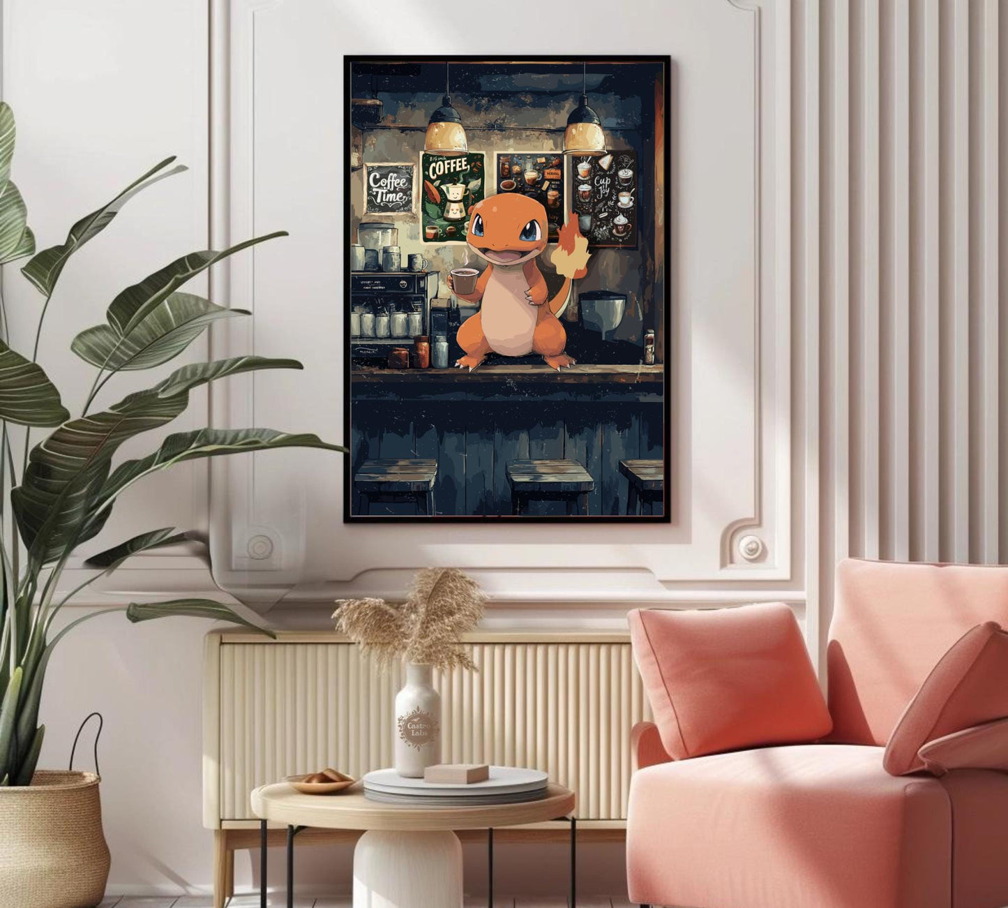 Charmander Coffee Break Series Poster