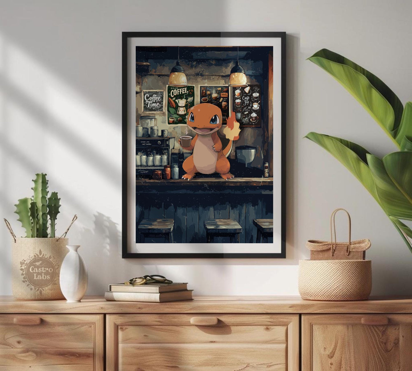 Charmander Coffee Break Series Poster