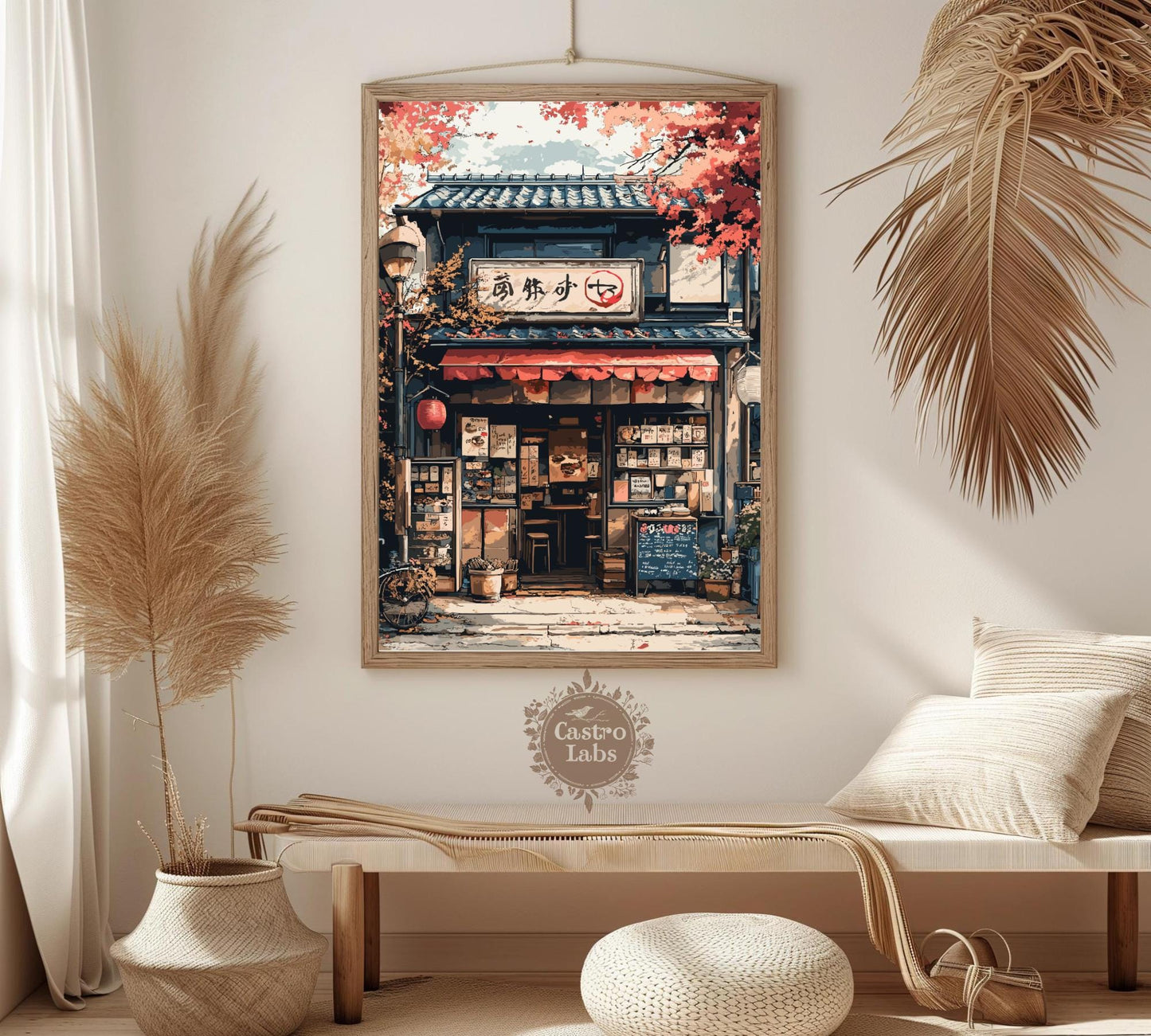 Ramen Shop Poster, Ramen Shop Print, Ramen Shop Japan, Japan Poster, Home Décor, Ramen Poster, Japanese Ramen Shop Poster, Ramen Shop