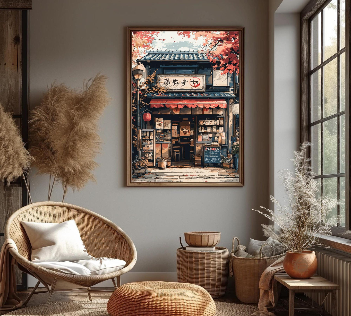 Ramen Shop Poster, Ramen Shop Print, Ramen Shop Japan, Japan Poster, Home Décor, Ramen Poster, Japanese Ramen Shop Poster, Ramen Shop