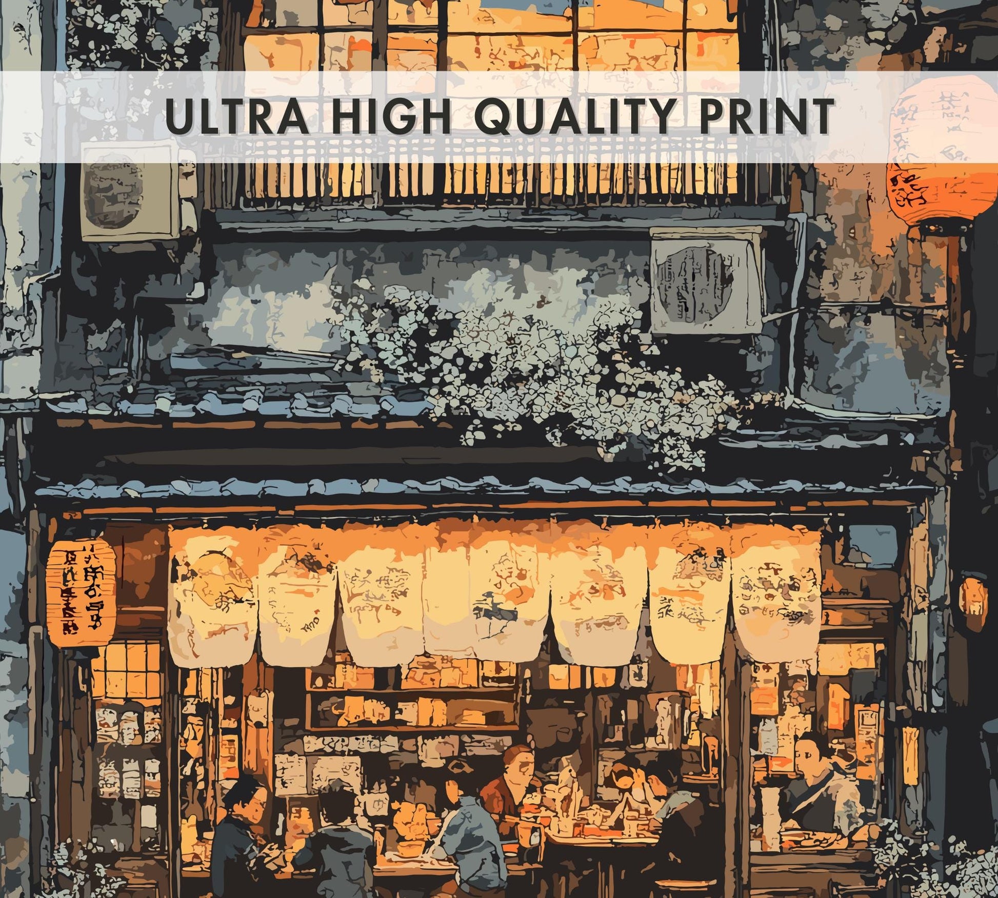 Izakaya Poster,  Izakaya Japan Print, Izakaya Tokyo Japan, Japan Poster, Home Décor, Izakaya Art, Japanese Izakaya Poster, Japanese Bar Art
