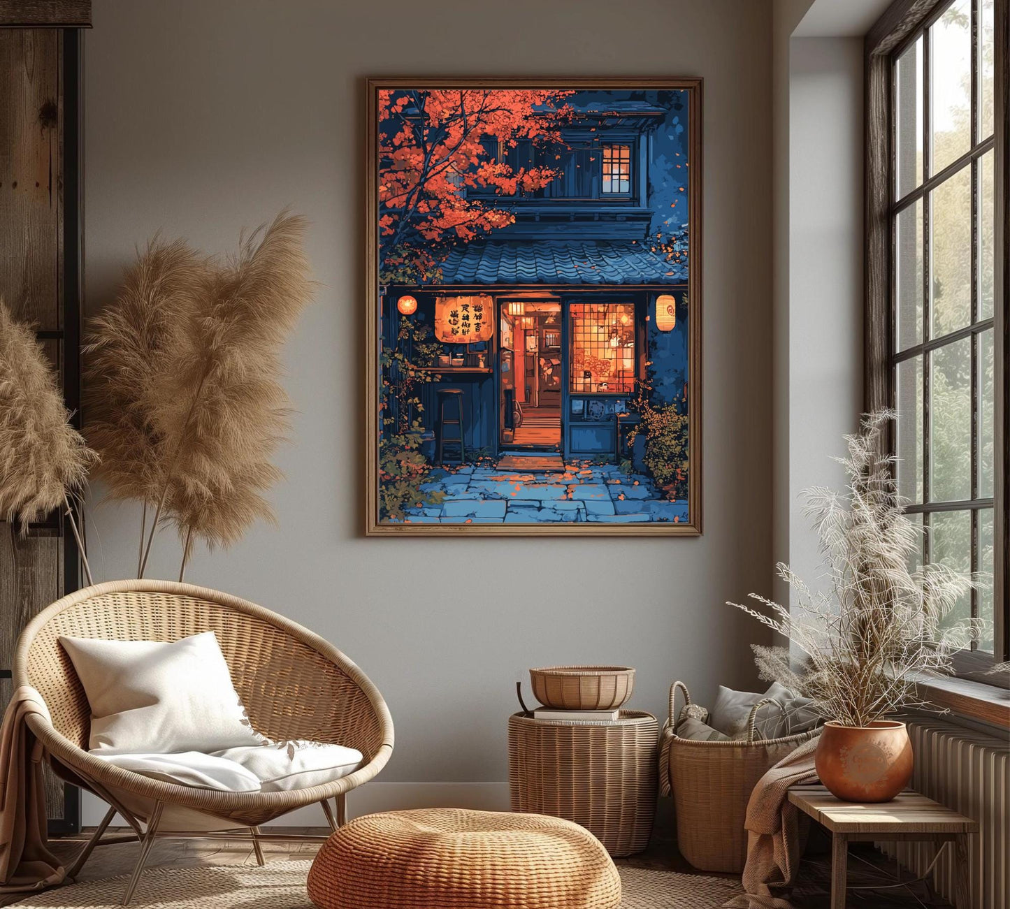 Asian Fusion Restaurant Art, Japanese Restaurant Print, Home Décor, Japanese Food Art, Asian Fusion food, Asian Fusion Restaurant