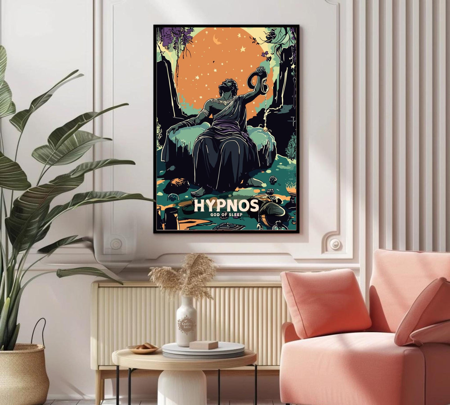 Hypnos God Poster, Greek God Hypnos, God of Sleep, Sleeping Gods, Greek Mythology, Ancient Greek Art, Olympian Gods Fineart, Hypnos Poster