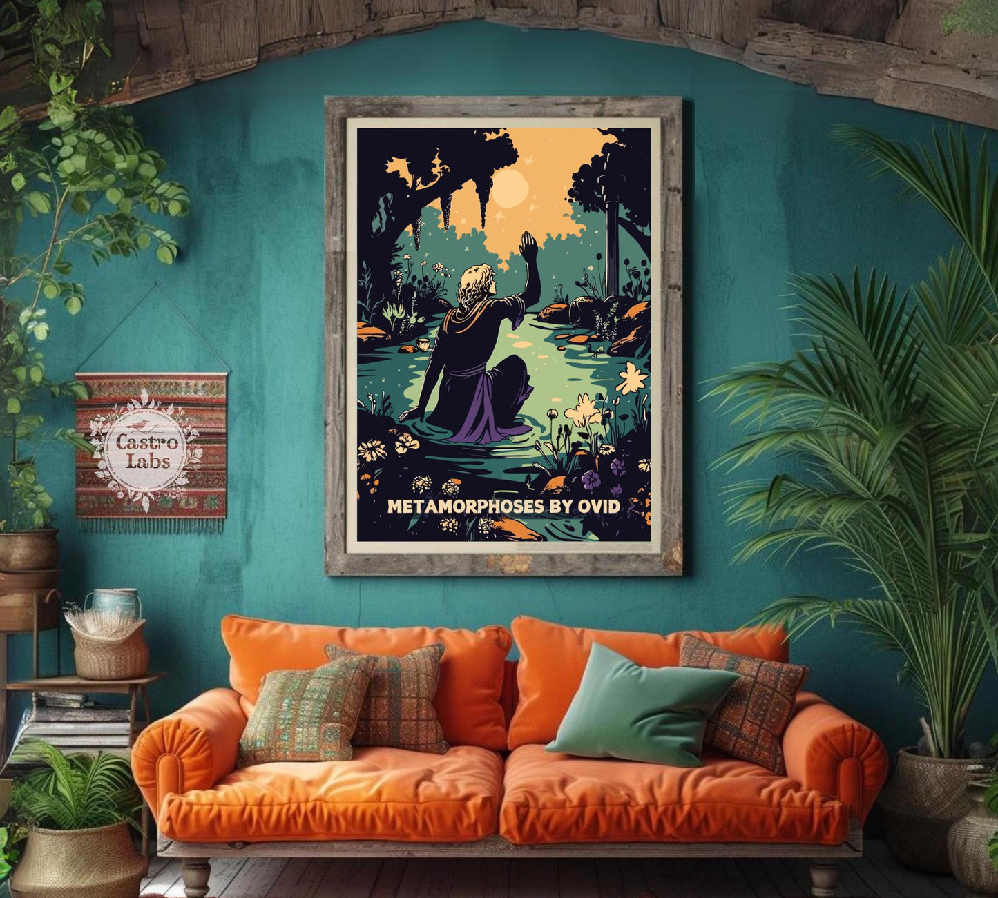 Metamorphoses by Ovid Poster, Metamorphoses Poem, Roman Poet Ovid, Greek Mythology, Ancient Greek Art, Ovid, Metamorphoses