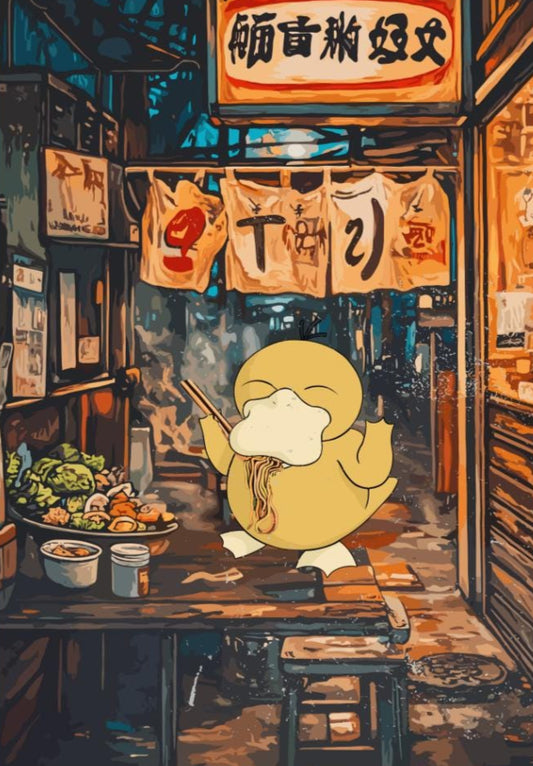 Psyduck Ramen Series Poster