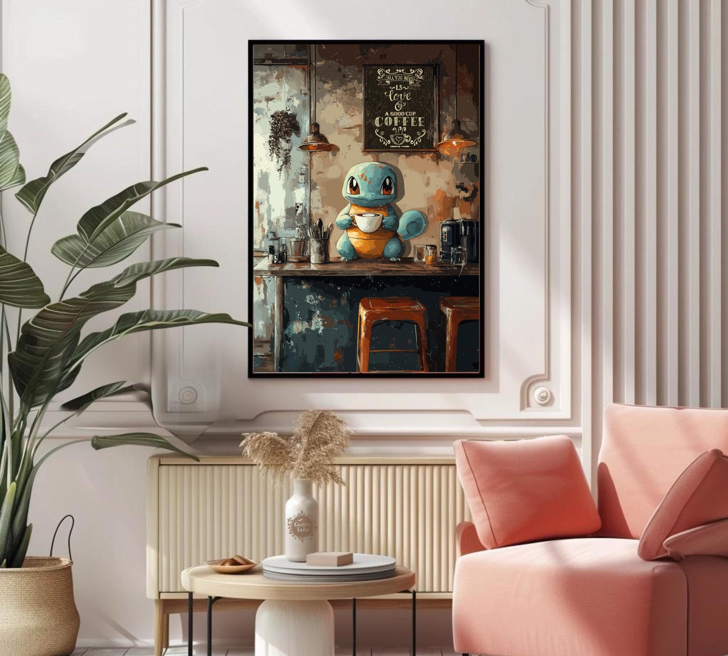 Squirtle Coffee Break Series Poster