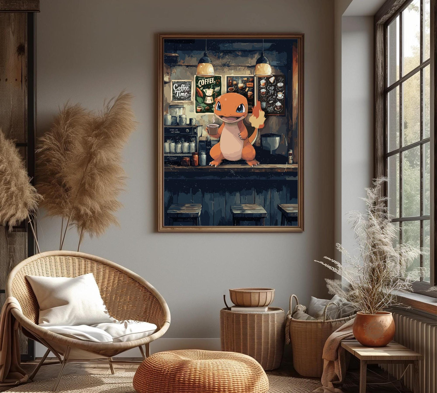 Charmander Coffee Break Series Poster