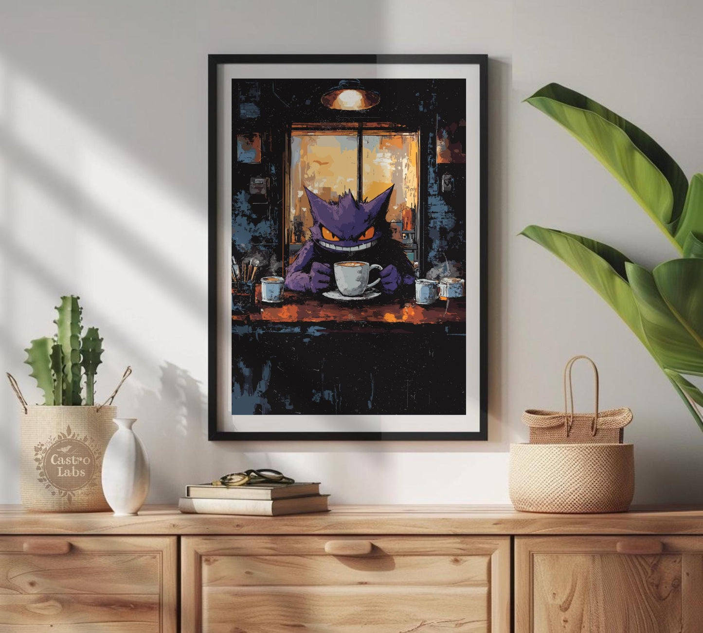 Gengar Coffee Break Series Poster