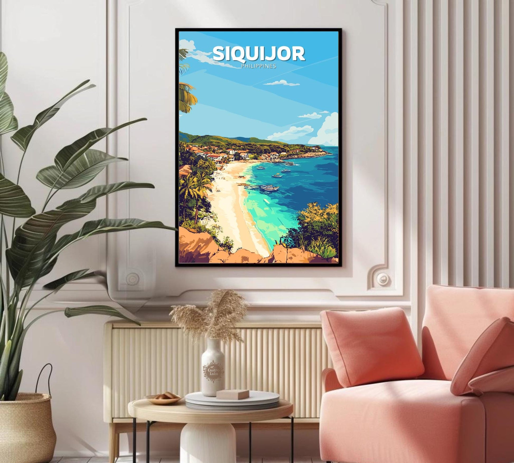 Siquijor Poster, Siquijor Travel Poster, Siquijor Artwork, Home Décor, Siquijor Painting, Philippines Poster, Philippines Wall Art, Siquijor