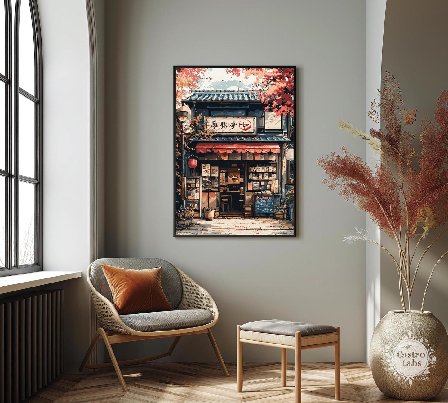 Ramen Shop Poster, Ramen Shop Print, Ramen Shop Japan, Japan Poster, Home Décor, Ramen Poster, Japanese Ramen Shop Poster, Ramen Shop