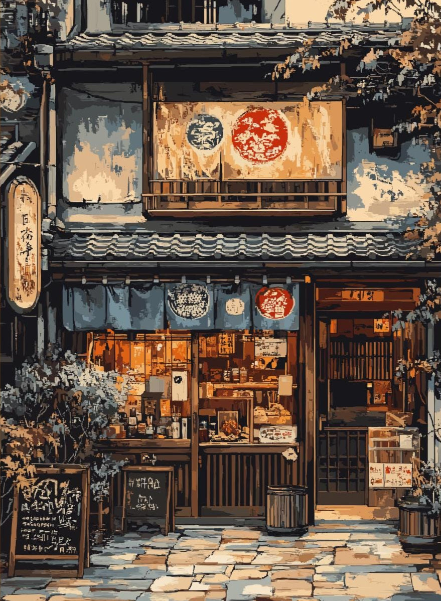 Ramen Shop Poster, Ramen Shop Print, Ramen Shop Japan, Japan Poster, Home Décor, Ramen Poster, Japanese Ramen Shop Poster, Ramen Shop